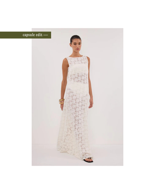 Dissh -  Loula Lace Maxi | Size 14