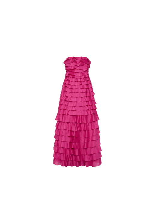 Aje - Fleur Pleated Gown | Size 14