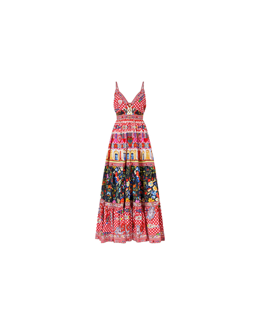 Camilla -  Tiered Bodice Dress | Size M