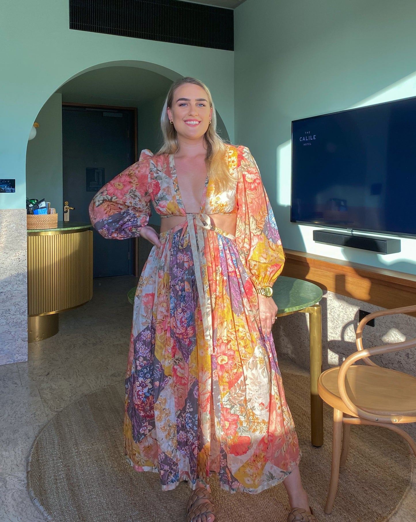 Zimmerman - Patchwork Dress | Size 14