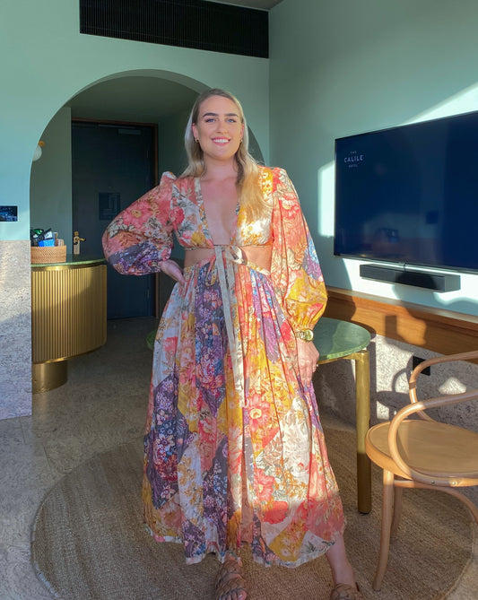 Zimmerman - Patchwork Dress | Size 14