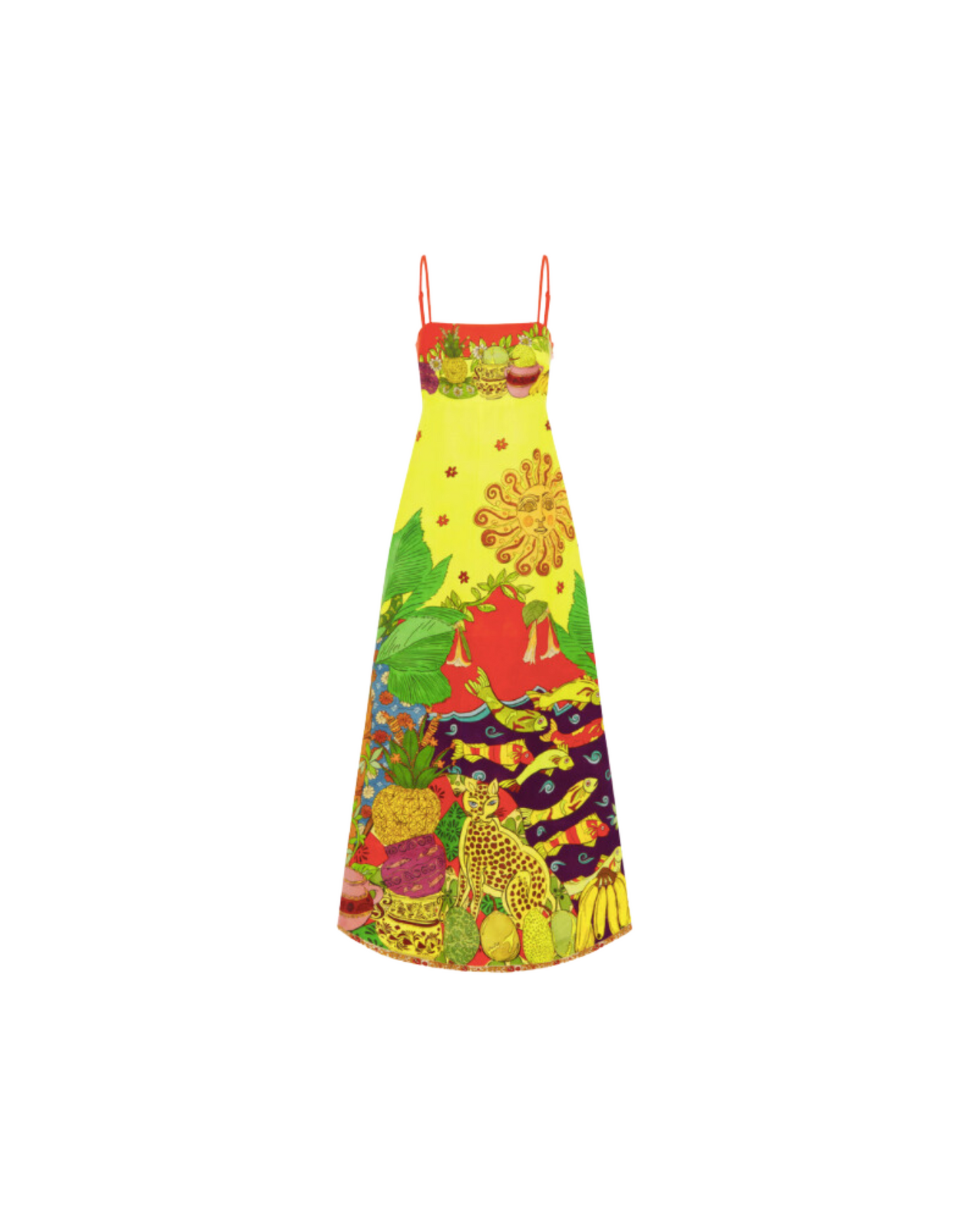 Alemais - Tiger Day Dress | Size 14